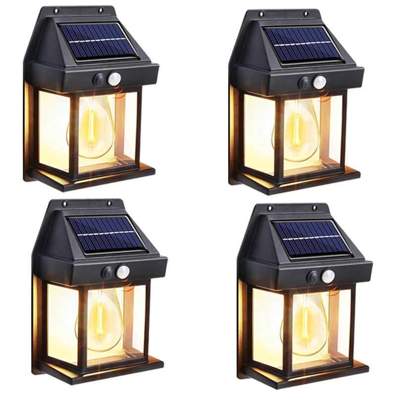 Solar-Powered Waterproof Outdoor Wall Light with Motion Sensor - Perfect Exterior Wall Lights for Gardens and Patios 9