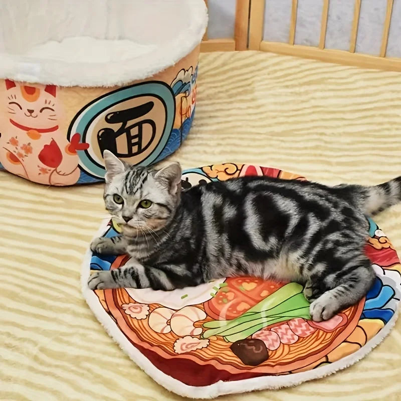 Large Cat House - Instant Noodle Design for Ultimate Comfort and Warmth