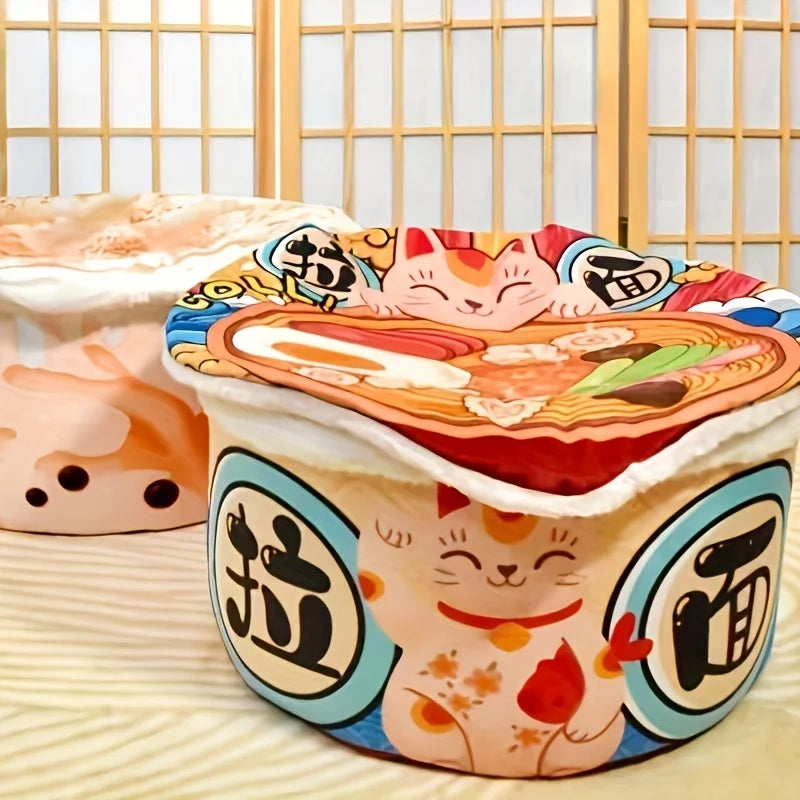 Large Cat House - Instant Noodle Design for Ultimate Comfort and Warmth