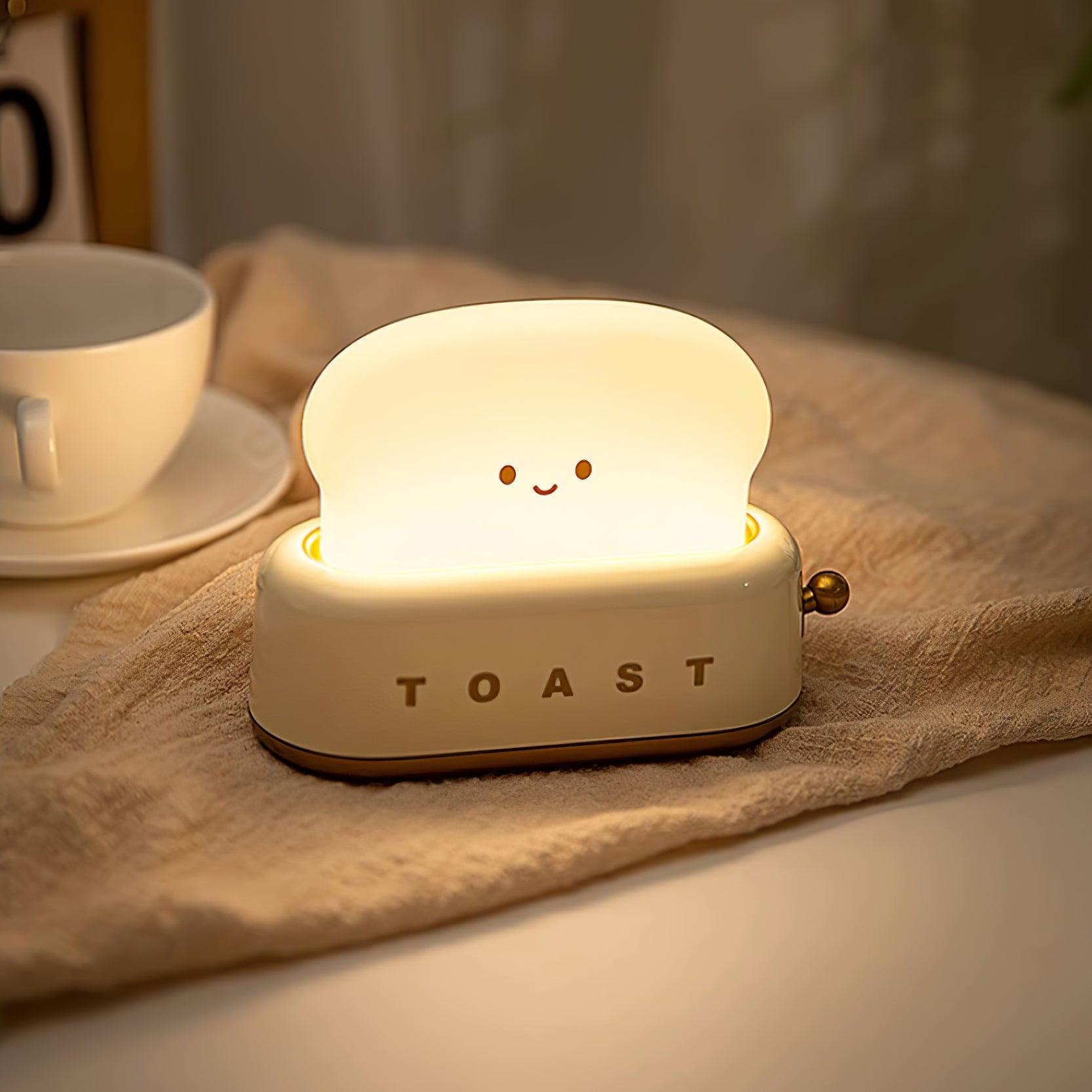 ToastyGlow Table Lamp – Adorable Rechargeable Night Light-6