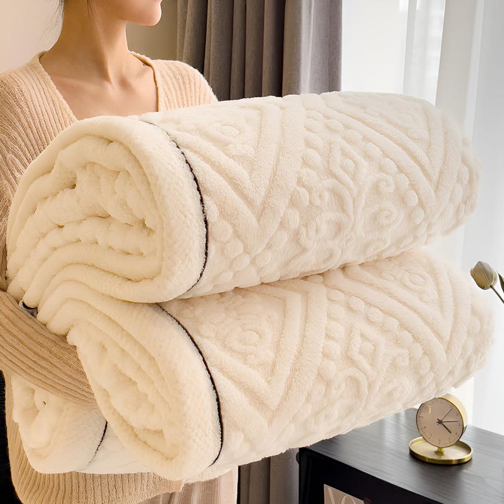 Velvet Mandala Sherpa Blanket – Luxurious Softness for Year-Round Comfort, Lightweight and Machine Washable 0