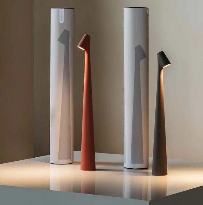 LumeVista™ Portable LED Table Lamp – Wireless, Rechargeable & Dimmable Light