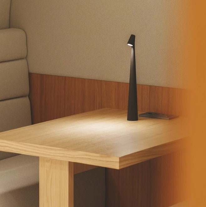 LumeVista™ Portable LED Table Lamp – Wireless, Rechargeable & Dimmable Light