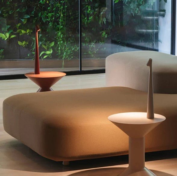 LumeVista™ Portable LED Table Lamp – Wireless, Rechargeable & Dimmable Light