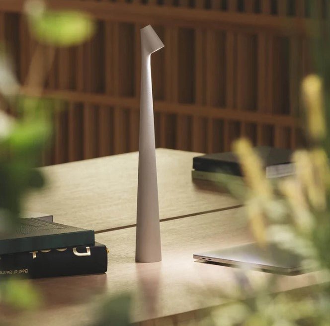 LumeVista™ Portable LED Table Lamp – Wireless, Rechargeable & Dimmable Light