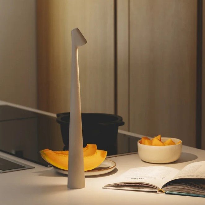 LumeVista™ Portable LED Table Lamp – Wireless, Rechargeable & Dimmable Light