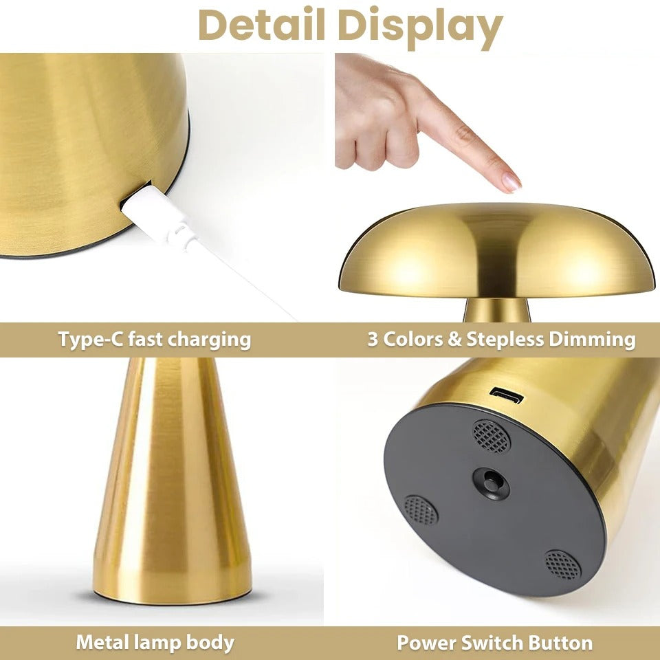 MARILYN - Luxe Gold Accent Table Lamp