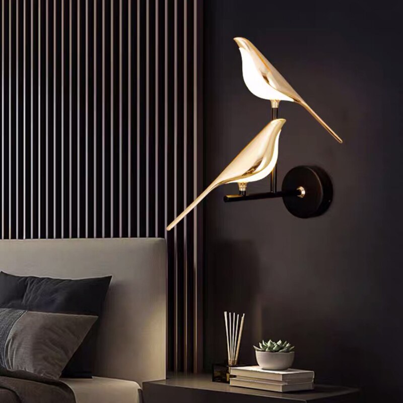 BirdGlow | Modern Wall Light Shaped Like Birds - Elegant LED Home Decor