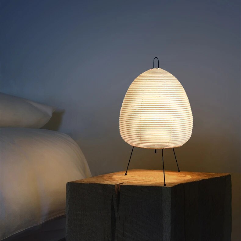 Japanese Rice Paper Lamp – Handcrafted Shoji Style