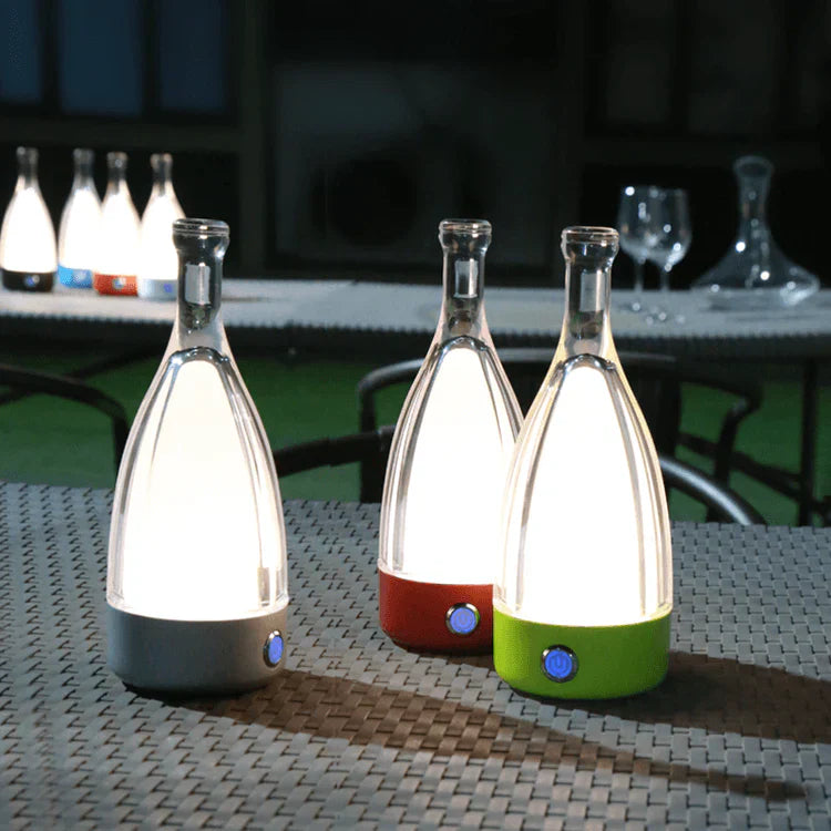 Rechargeable Wine Bottle Shape Decorative Night Light-4