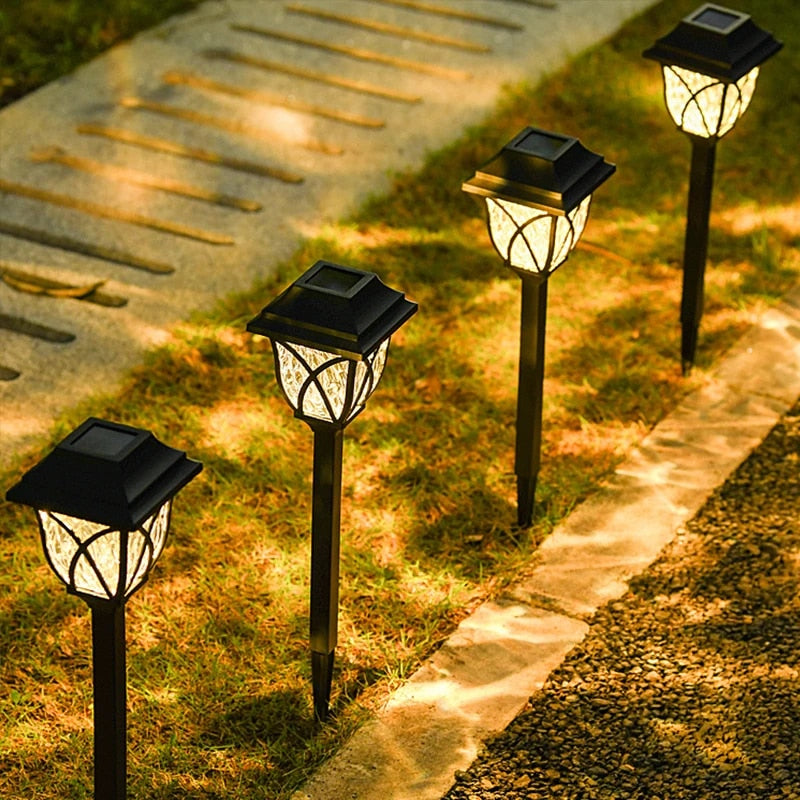 SOLARA - 2+2 Free Solar-Powered Garden Lamps for Outdoor Ambiance