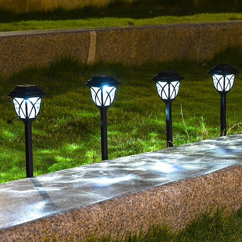 SOLARA - 2+2 Free Solar-Powered Garden Lamps for Outdoor Ambiance