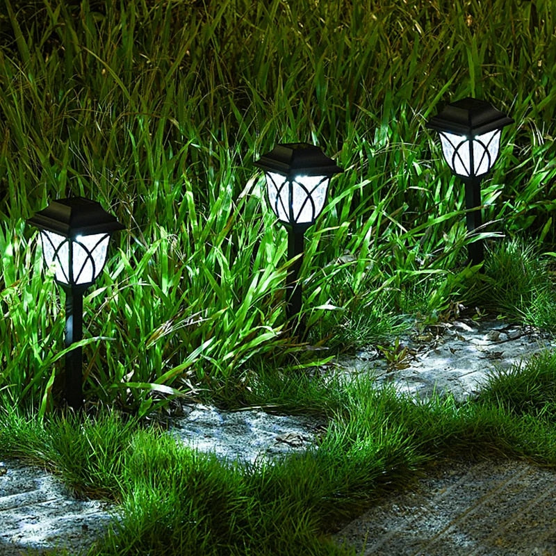 SOLARA - 2+2 Free Solar-Powered Garden Lamps for Outdoor Ambiance