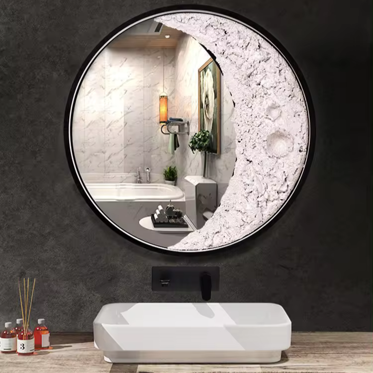 LUNARIA - 3D Crescent Moon LED Wall Lamp | Modern Lunar Decor for a Serene Atmosphere
