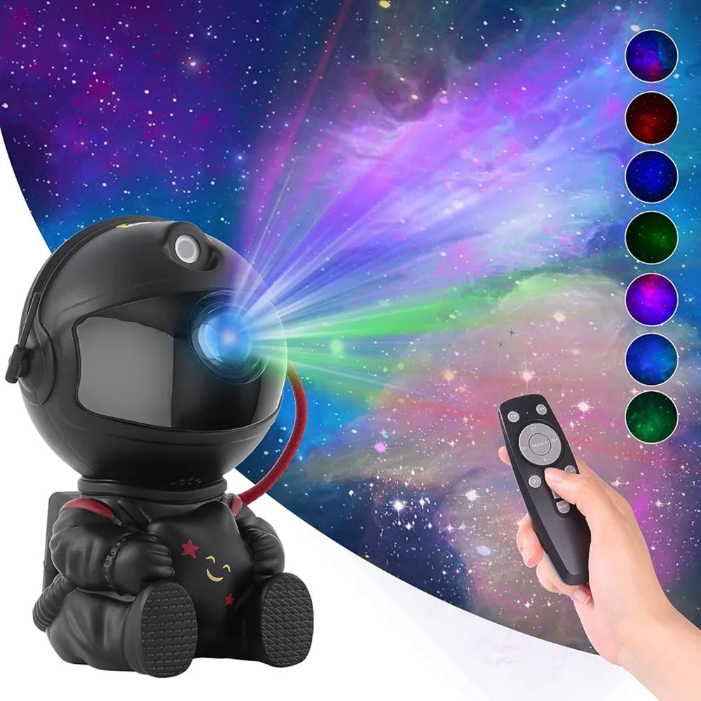 Astronaut Galaxy Projector - Create a Mesmerizing Starry Sky Atmosphere for Relaxation and Meditation 0