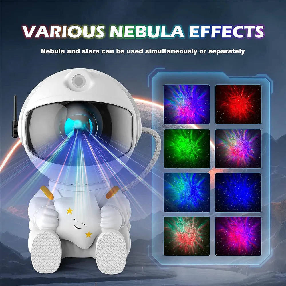 Astronaut Galaxy Projector - Create a Mesmerizing Starry Sky Atmosphere for Relaxation and Meditation 2