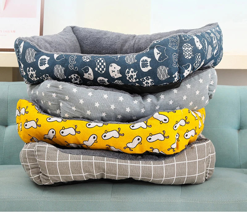 Large Dog Bed - Breathable Fabric with Anti-Slip Design for Ultimate Comfort and Support
