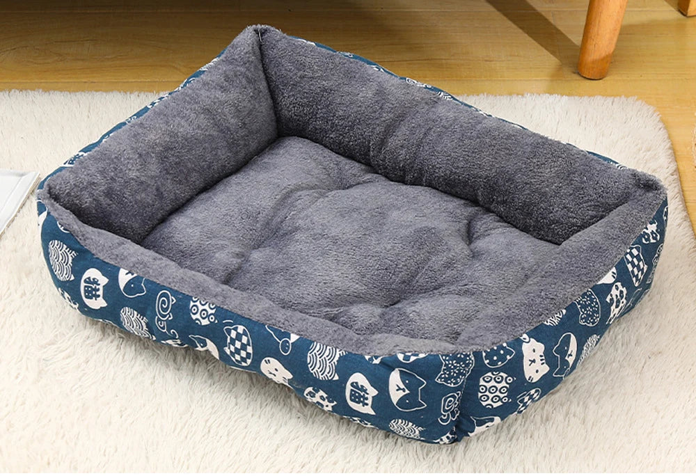Large Dog Bed - Breathable Fabric with Anti-Slip Design for Ultimate Comfort and Support