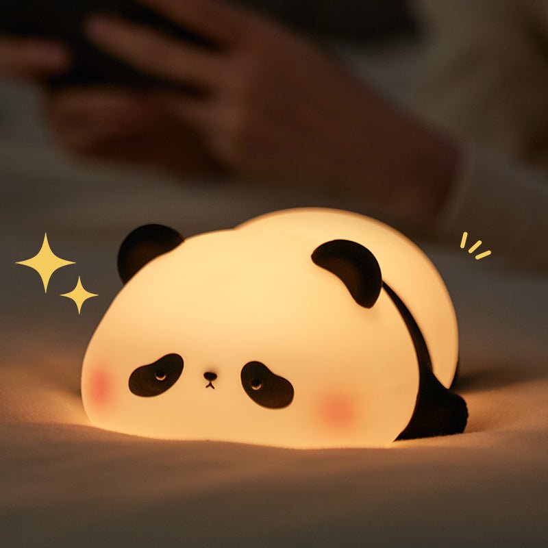 Cozy Panda Night Light - Soft LED Lamp for Kids, Nursery, and Relaxing Sleep Atmosphere