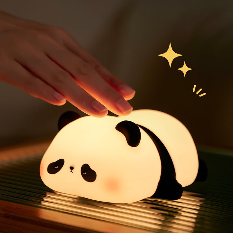 Cozy Panda Night Light - Soft LED Lamp for Kids, Nursery, and Relaxing Sleep Atmosphere