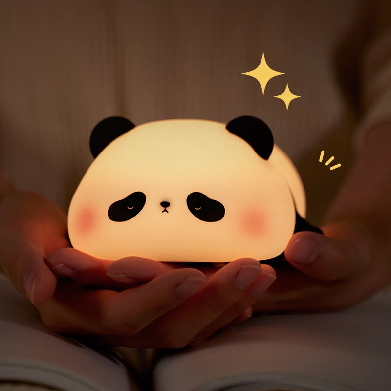Cozy Panda Night Light - Soft LED Lamp for Kids, Nursery, and Relaxing Sleep Atmosphere