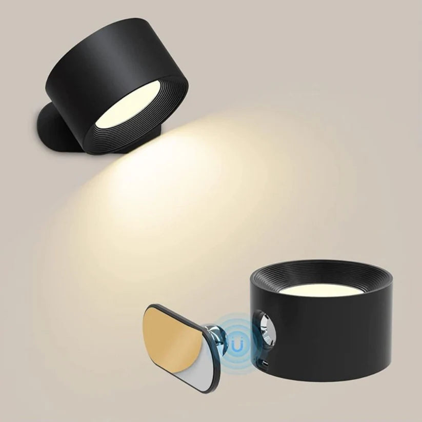 LED Wireless Wall Light - 360° Rotatable Touch Control