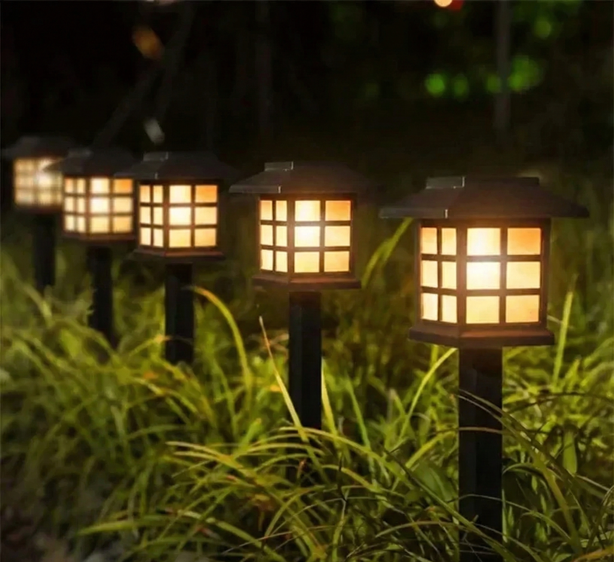 Solar LED Pathway Lights - Waterproof Solar Footpath & Driveway Lighting for Gardens, Yards, and Walkways