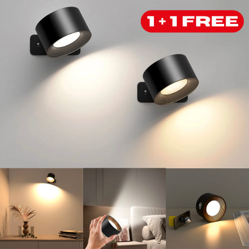 1+1 FREE - LUMINA 360™ - Modern 360° LED Wall Lights for Stylish Home Lighting