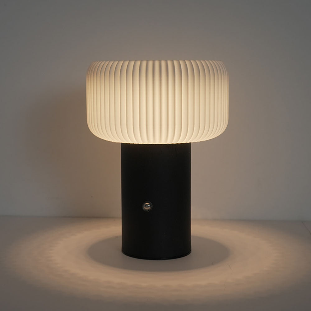 Mushroom Night Light Table Lamp with 3-Colour Dimming-2