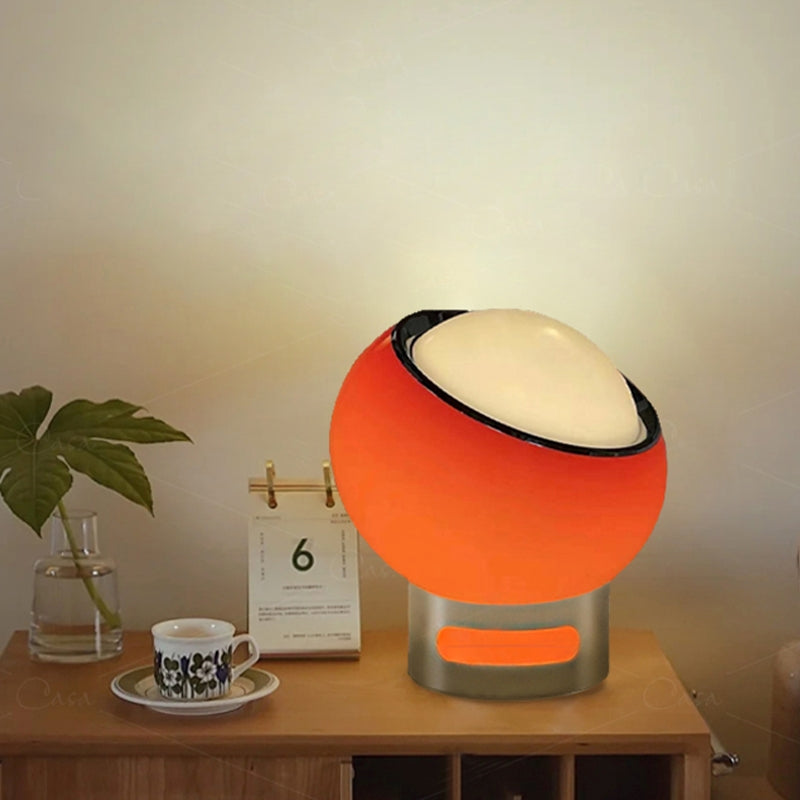 OpalGlow Bauhaus Table Lamp – Elegant and Minimalist Lighting-4