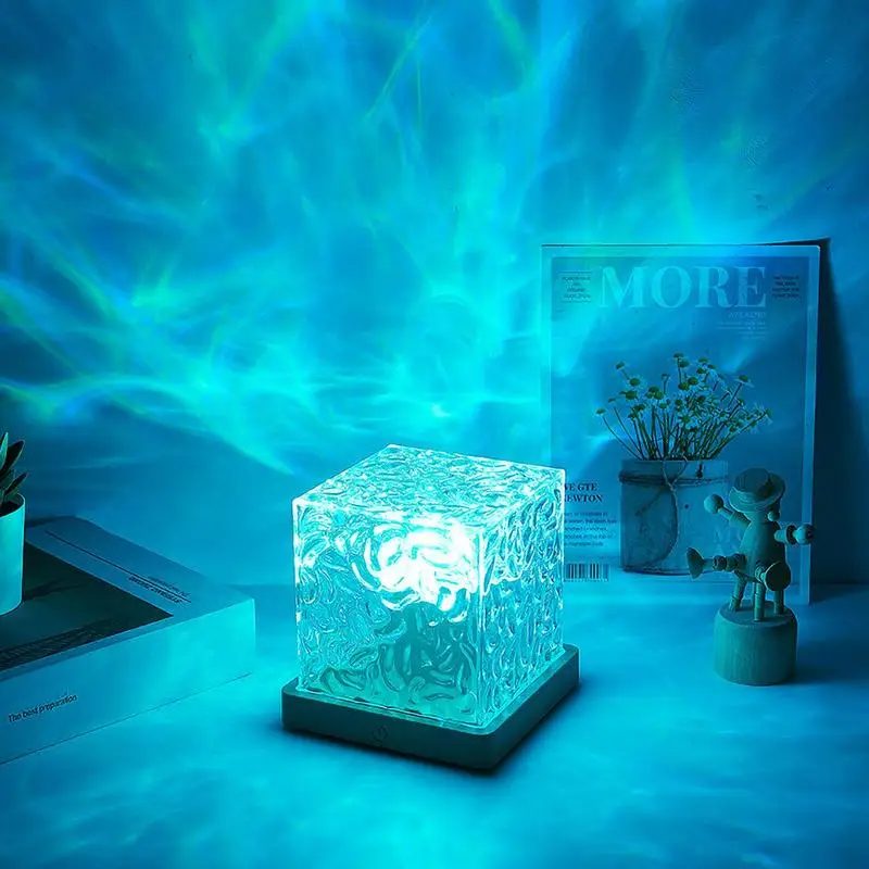 Night Light Projector with Mesmerizing Wave Effects – Soothing LED Lamp for Relaxation and Tranquil Ambiance