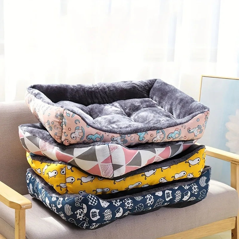 Premium Large Dog Bed - Comfortable & Durable Pet Bed for Dogs and Cats, Easy to Clean