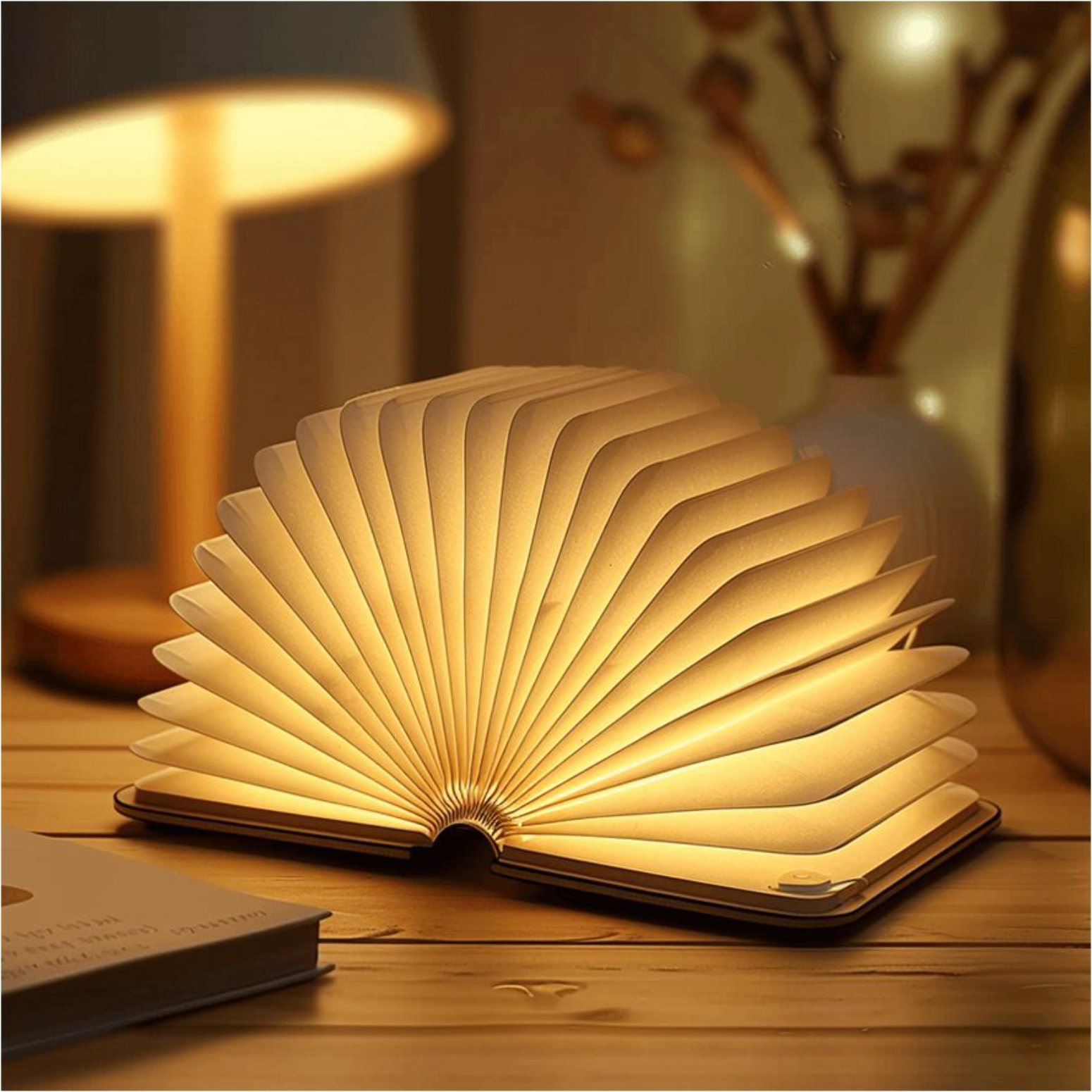 Enchanted Book Lamp - Unique LED Rechargeable Decorative Light-2