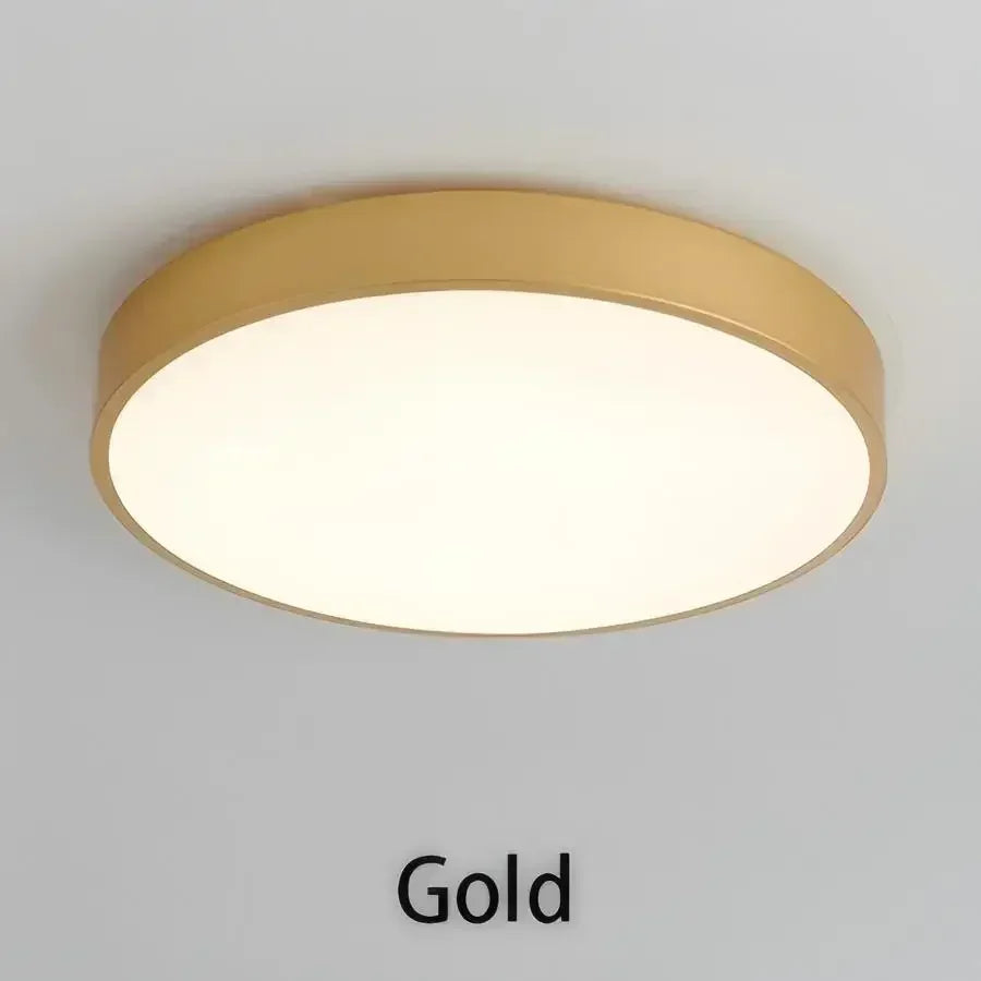 Variant image for Modern LED Ceiling Light with Remote Control – Dimmable Round Lamp for Living Room, Bedroom, and Kitchen-8