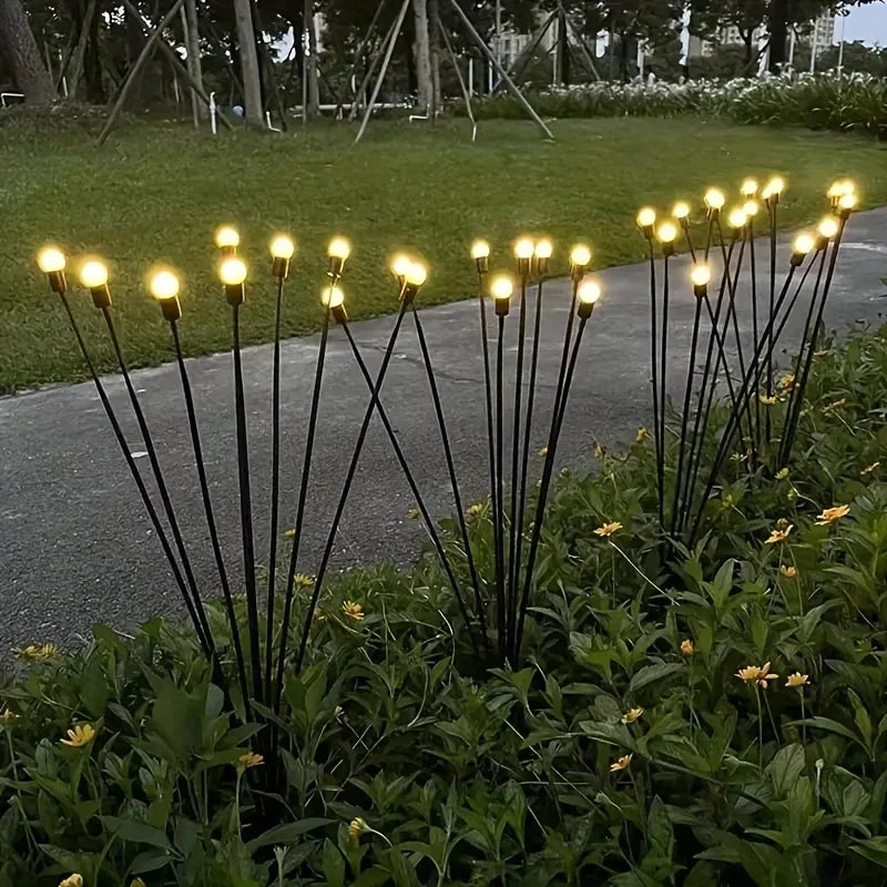 Solar LED Garden Firework Lights - Waterproof Outdoor Lights for Patios and Pathways, Energy Efficient Solar Garden Lights 1