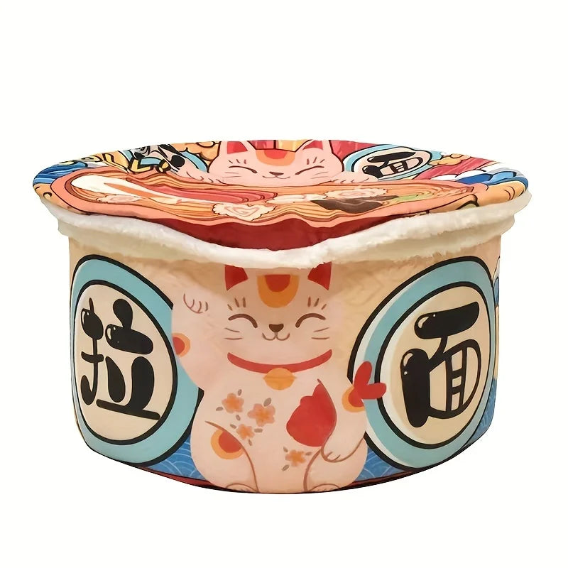 Large Cat House - Instant Noodle Design for Ultimate Comfort and Warmth