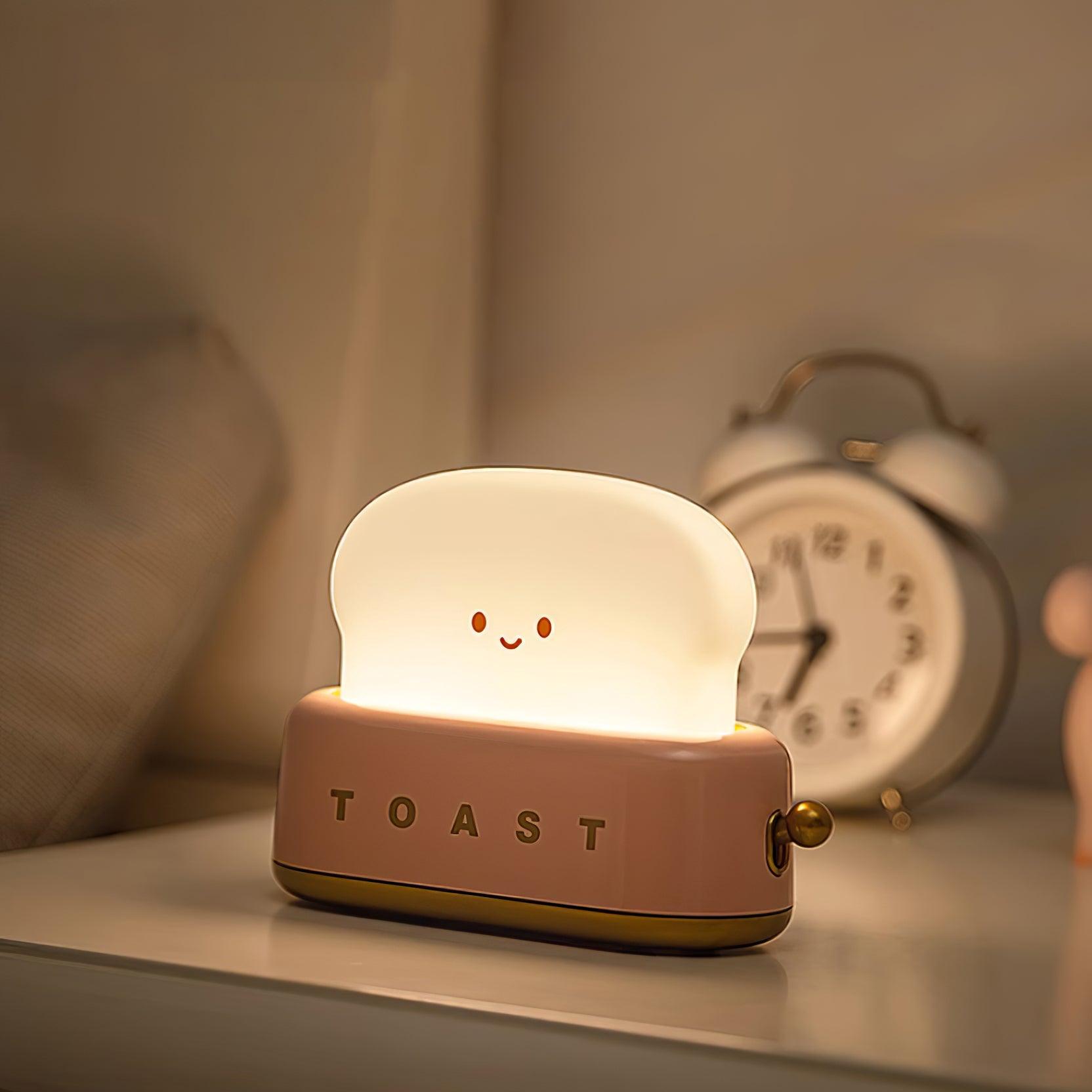 ToastyGlow Table Lamp – Adorable Rechargeable Night Light-4